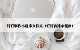 西宁钉钉制作小程序文件夹（钉钉自建小程序）